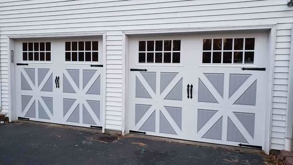 Styled Steel Garage Door